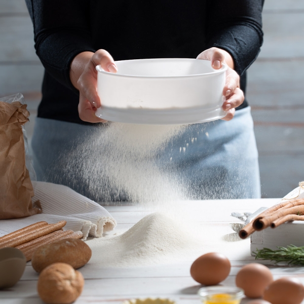 Kunststoff Küchensieb mit 3 Einsätzen